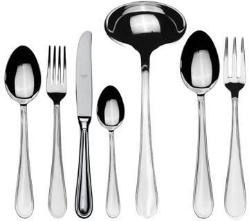 Mepra Norma Flatware Set - 51 Pieces - Stainless Steel