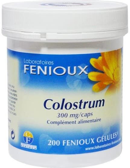 FENIOUX Colostrum 300mg 200caps