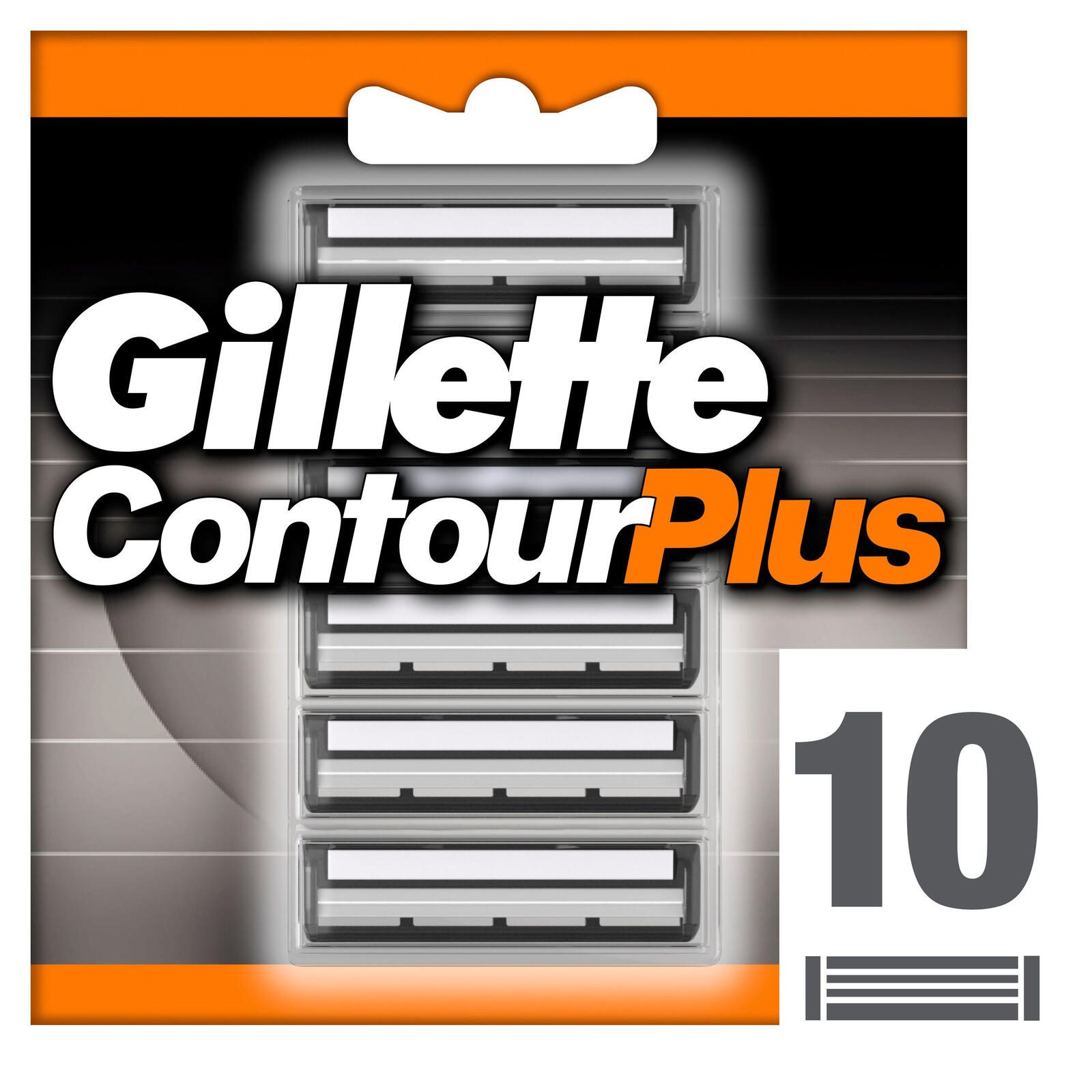 Gillette ContourPlus Rasierklingen 10 St. 3014260207618