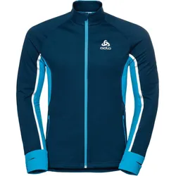 Odlo, Herren, Langlaufjacke, Jacket AEOLUS PRO (S), Blau, S