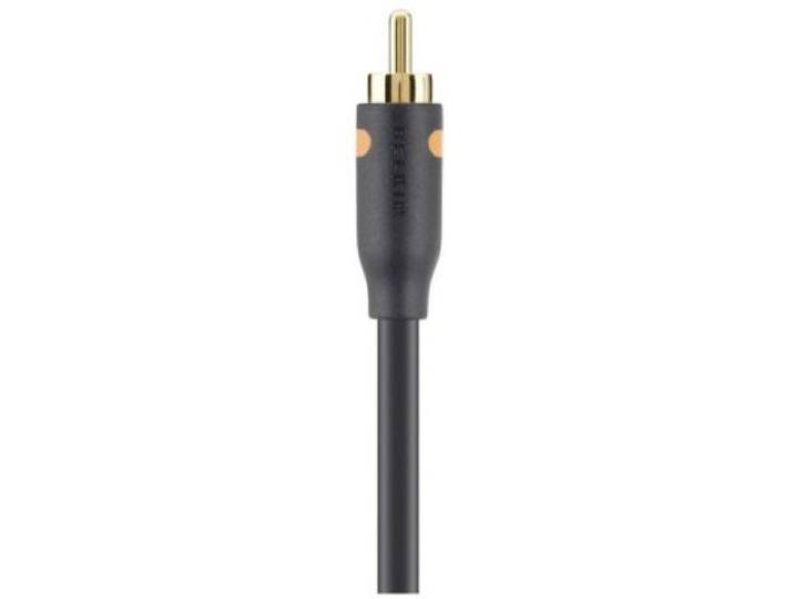 Belkin - Câble Rca Coaxiale M/M 2m Noir/Or F3y096bf