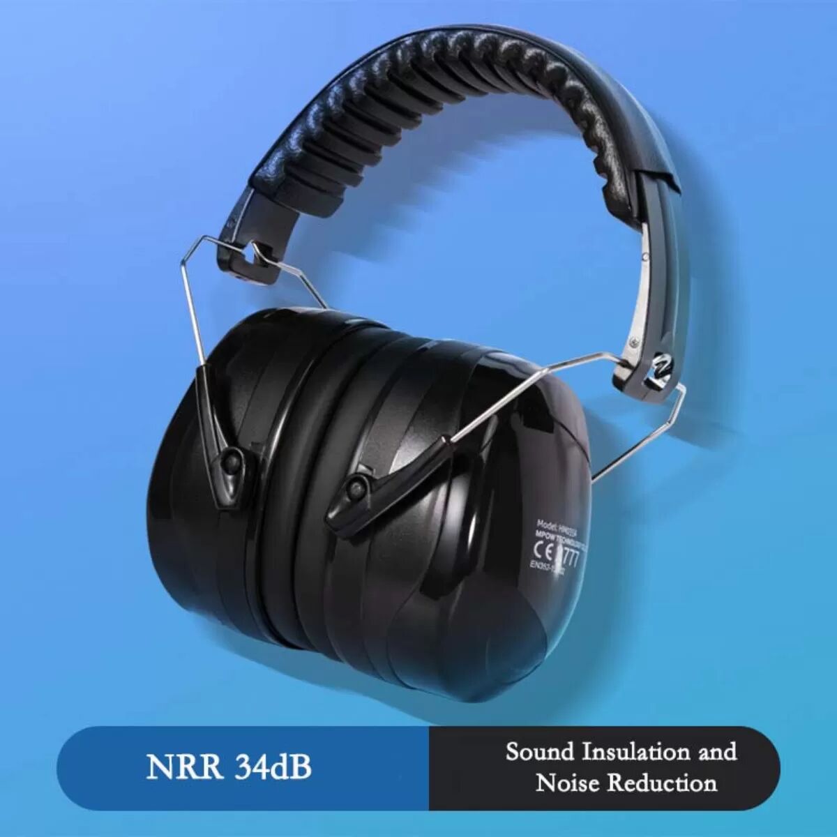 INF Casque Anti-Bruit 34dB - Protection Auditive pour le Sommeil, les Études et l'Industrie