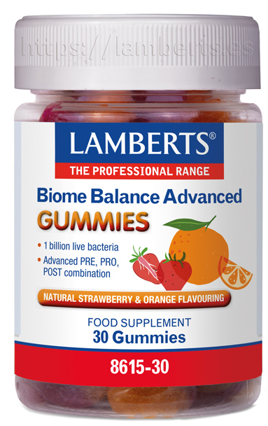 Lamberts Biome Balance Advance 30 Gummies Orange-Strawberry