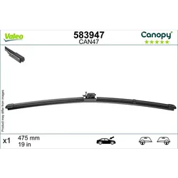 Scheibenwischer VALEO 583947 für Mercedes-Benz B Sports Tourer CLA A