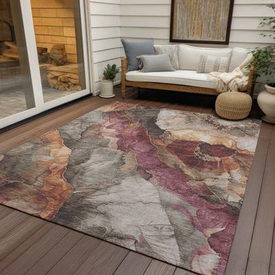 Addison Rugs Machine Washable Indoor/ Outdoor Abstract Creation Chantille Rug