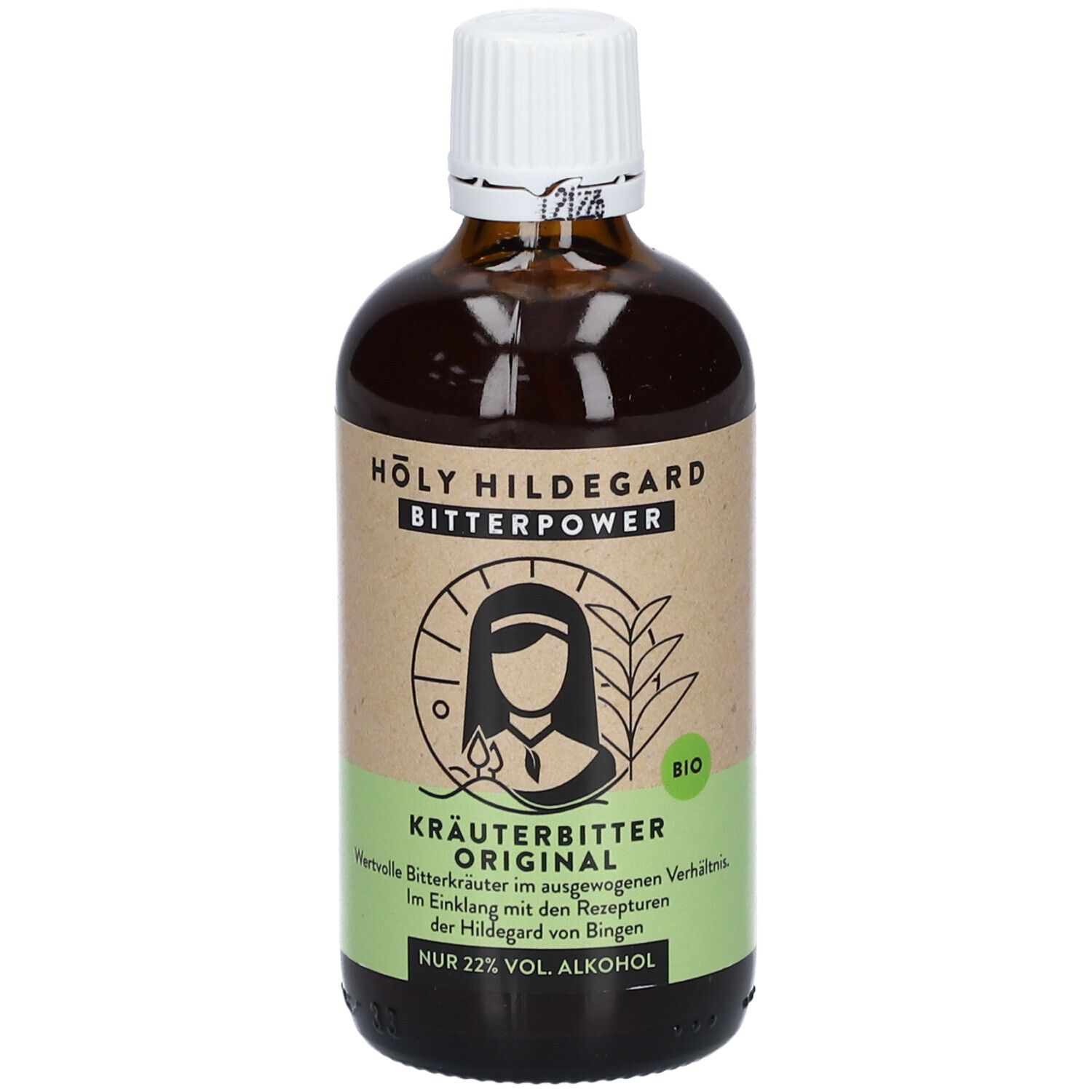 Holy Hildegard BitterPower Kräuterbitter Original 100 ml Tropfen