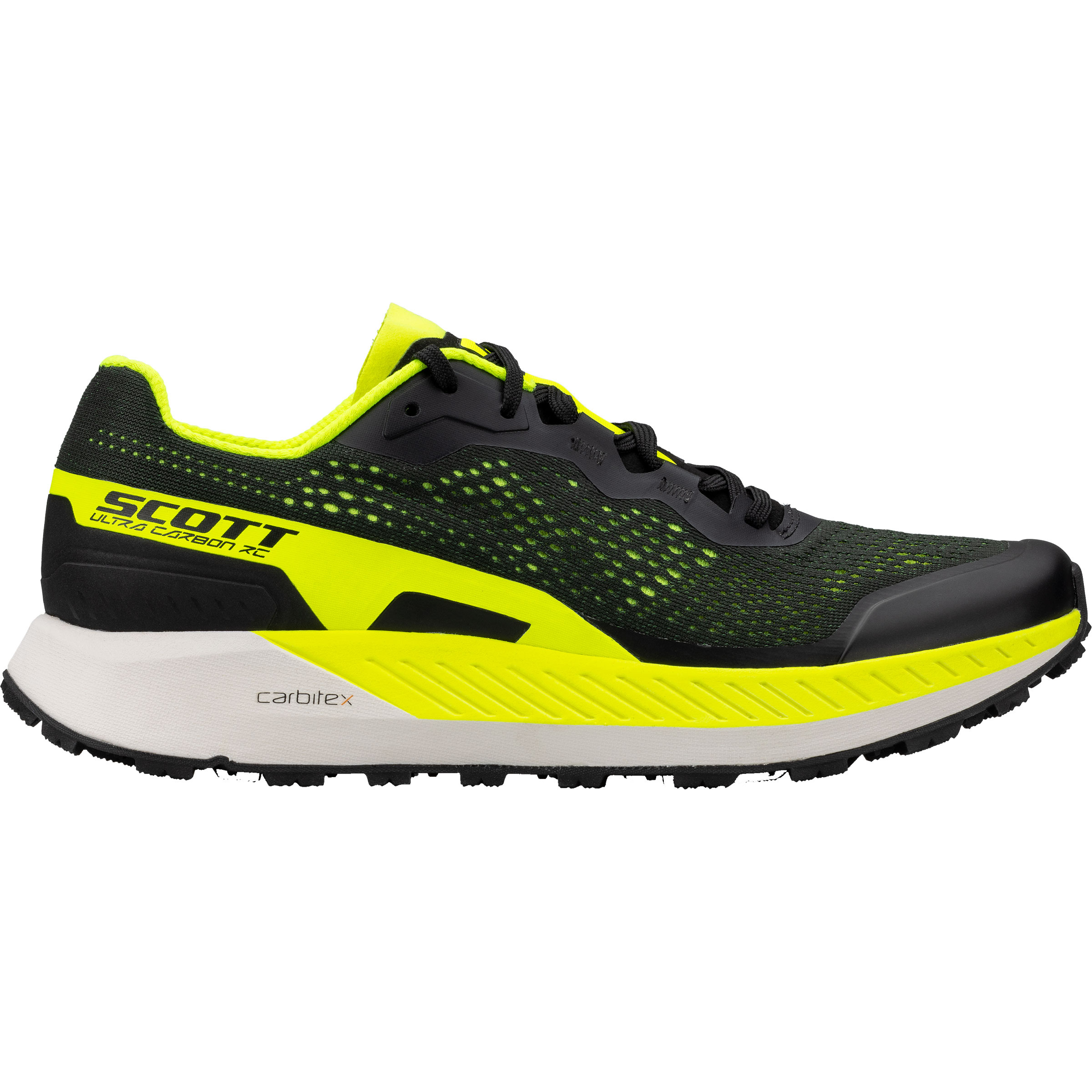 Scott Ultra Carbon RC Herren Trailrunningschuhe schwarz Größe 44 Trailrunning Schnell trocknend