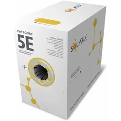 Solarix Instal.kabel CAT5E UTP PVC lanko (UTP, CAT5e, 305 m), Netzwerkkabel