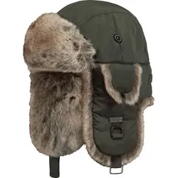 BARTS Mütze / Fellmütze / Pilotenmütze Kamikaze, Größe ONE SIZE in Grün Grün
