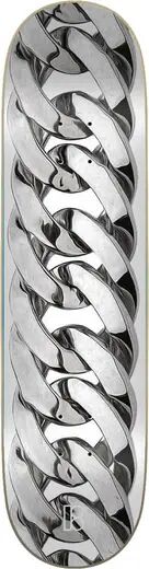 Plan B Chain Skateboard Deck (Chain Silver)