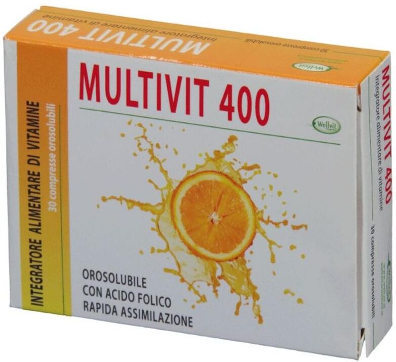 WELLVIT Srl MULTIVIT 400 INTEG 30CPR