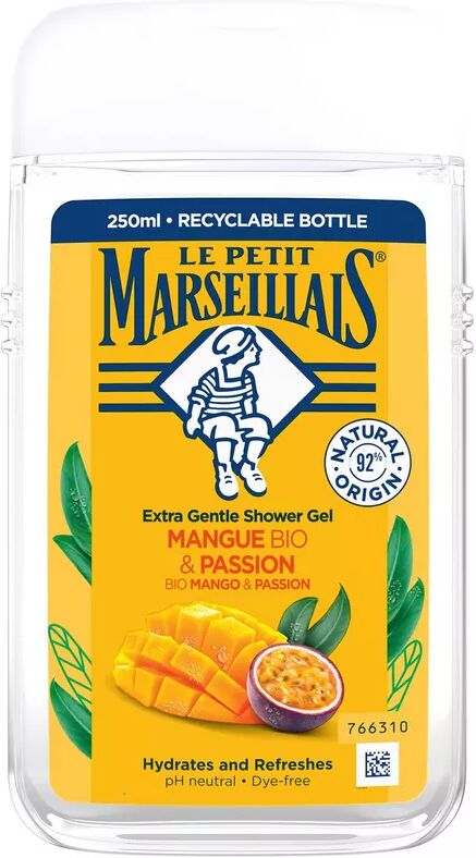 Le Petit Marseillais - Extra sanftes Duschgel Mango und Passionsfrucht, 250 ml