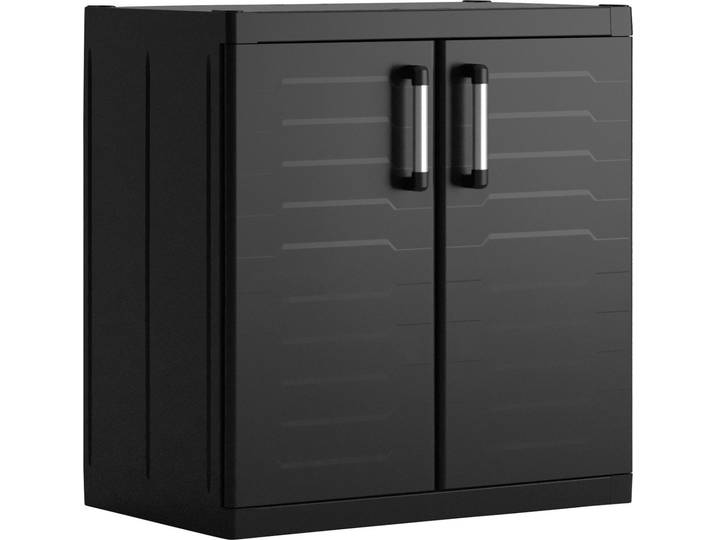 Keter Vorratsschrank Keter Kunststoffschrank Detroit XL niedrig 89 x 54