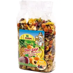 JR Farm Obst-Salat | 8x 200g Früchtesnack für Nager Sparpackung