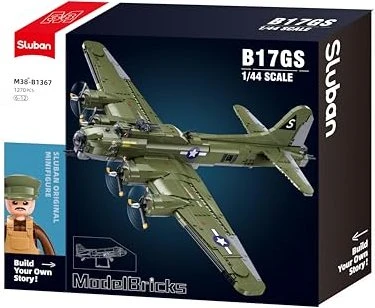 Sluban SLUBAN 1/44 B17-GS Bomber Flying Fortress 1270 St.