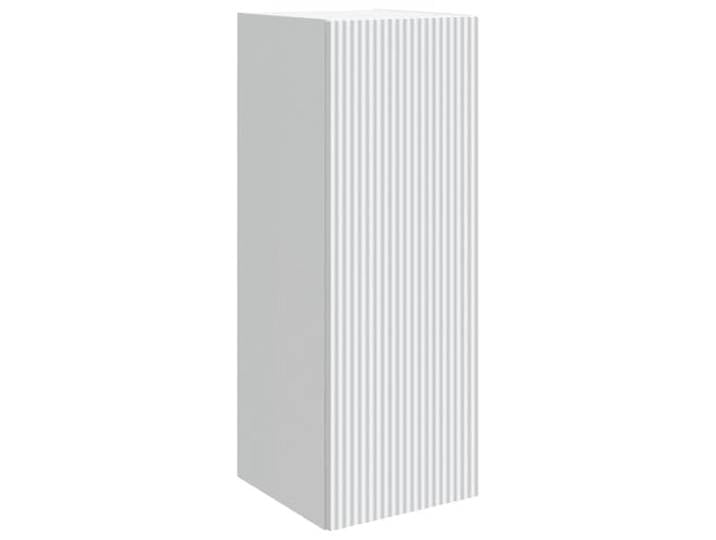 RJPLMFV Wandschrank 33 x 34,5 x 90 cm Holz weiß mit LED und Rollen Fächer, Schublade, Regal, USB-Steckdosen, LED-Beleuchtung, feststellbare Rollen, Trockentuchpflege