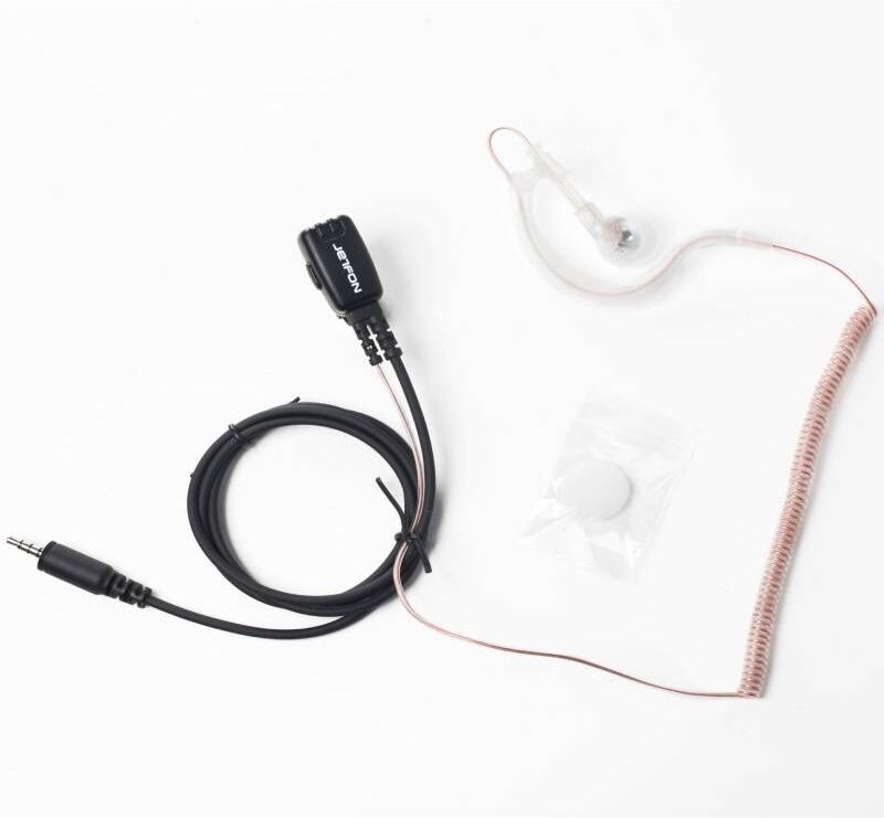 Contour d'oreille pour talkies-walkies Kenwood Kit mains libres avec clip