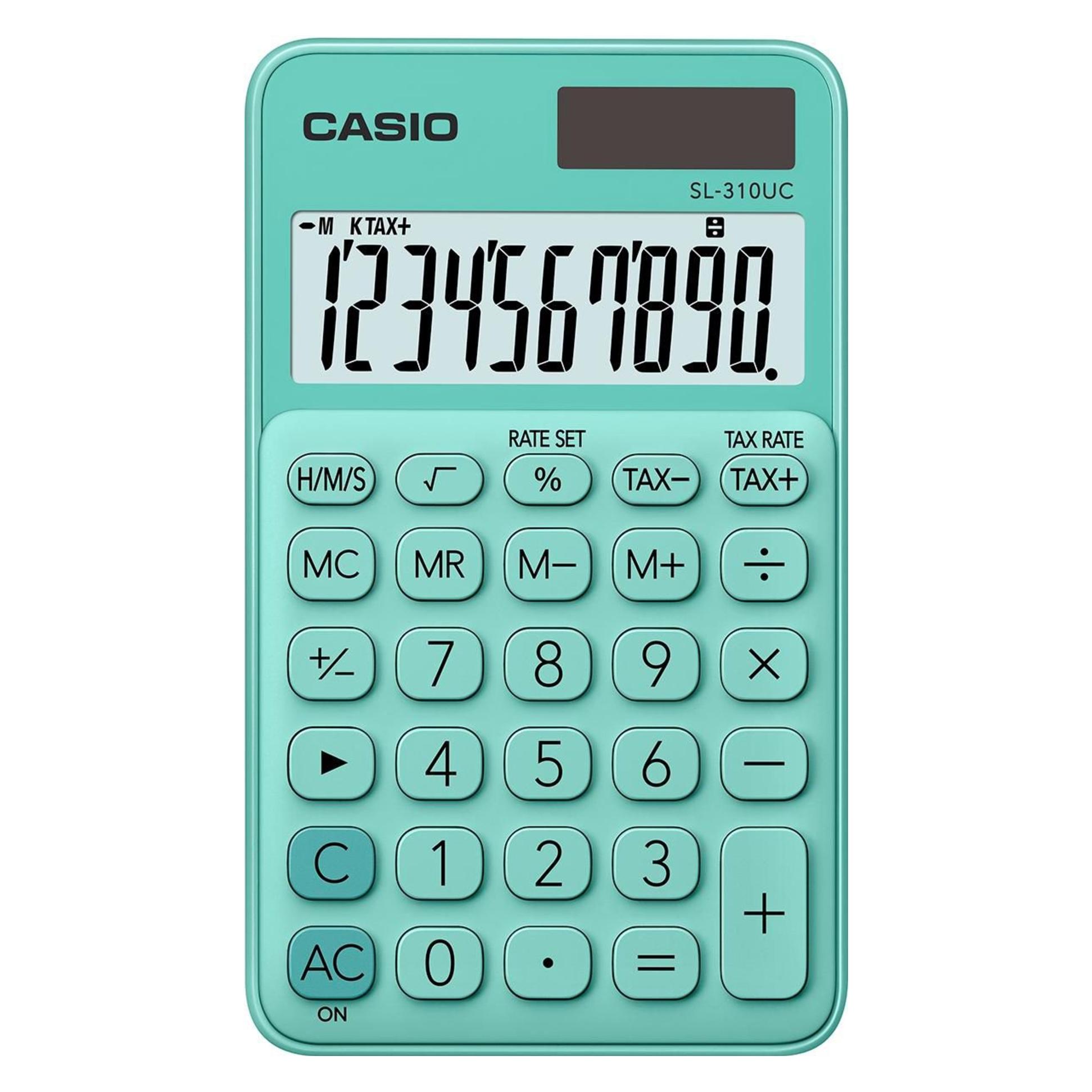 Casio Sl-310uc (Batteriebetrieb, Solarenergie) (SL-310UC-GN)