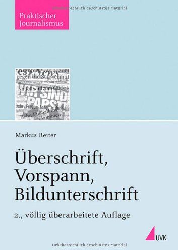 Markus Reiter - Überschrift, Vorspann, Bildunterschrift - Preis vom 30.09.2026 09:01:18 h