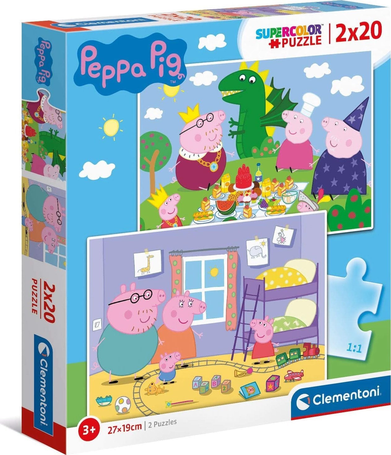 Clementoni Kinderpuzzel Supercolor Peppa Pig