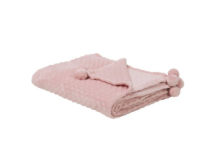 DECKE Rosa Samur 220/200 cm
