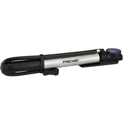 FISCHER FAHRRAD 85584 Minipumpe Aluminium, Schwarz