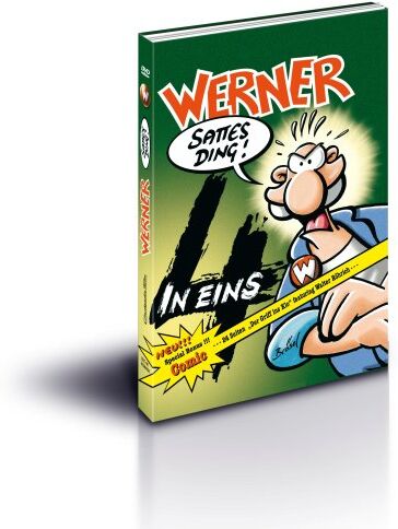 Rötger Feldmann - Werner - vier in eins (inklusive brandneuem Comic) [4 DVDs] - Preis vom 19.10.2026 19:33:35 h