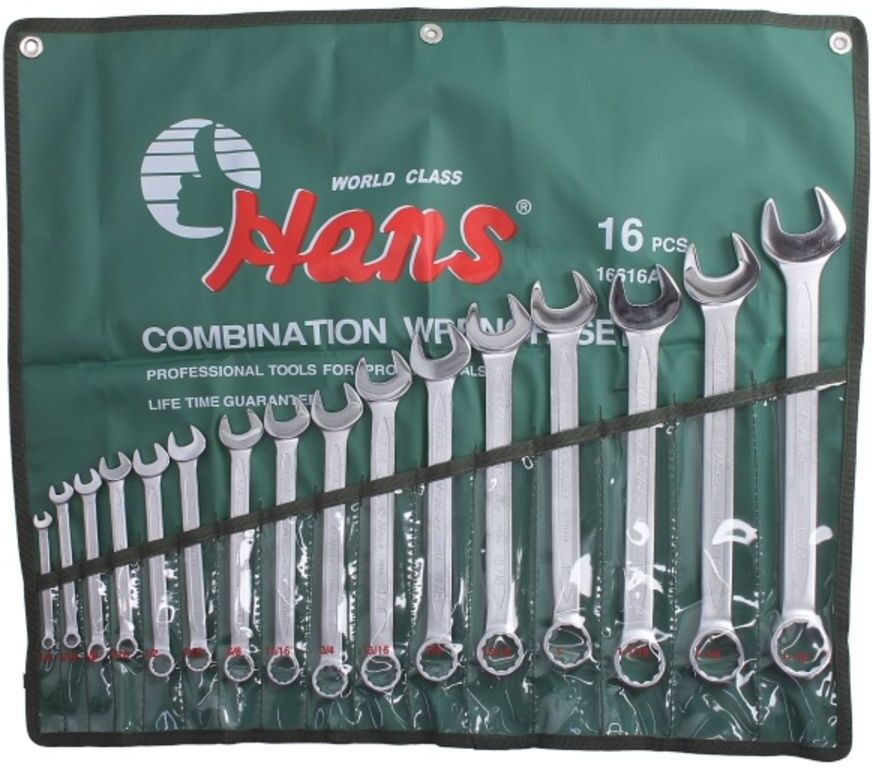 Hans Set di chiavi combinate 16616A