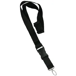 BASI 0006-0631-1100 Schlüsselband Schwarz Schlüsselanhänger Safety-Clip