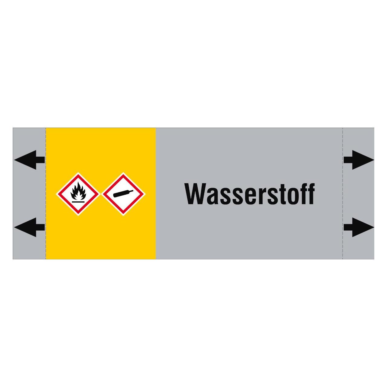 Brady ISO 20560 Rohrmarkierer - Gas (318335)