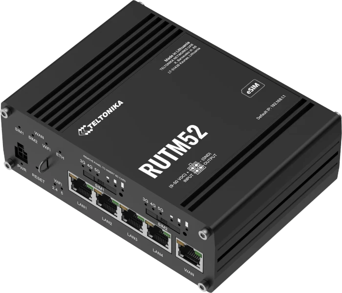 Teltonika RUTM52 Dual 5G Router