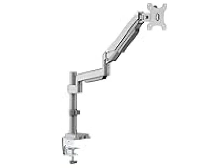 Eaton Tripp Lite Pince de Bureau à Bras articulé Simple pour moniteurs de 13” à 34” – Ports USB et Audio (Aluminium) (DDR1732SAL)
