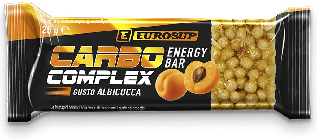 eurosup carbo complex bar 25 gr albicocca