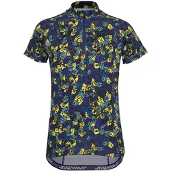 Silvini, Unisex, Velotrikot, Scrivia (128, 134), Blau, Mehrfarbig, 128, 134
