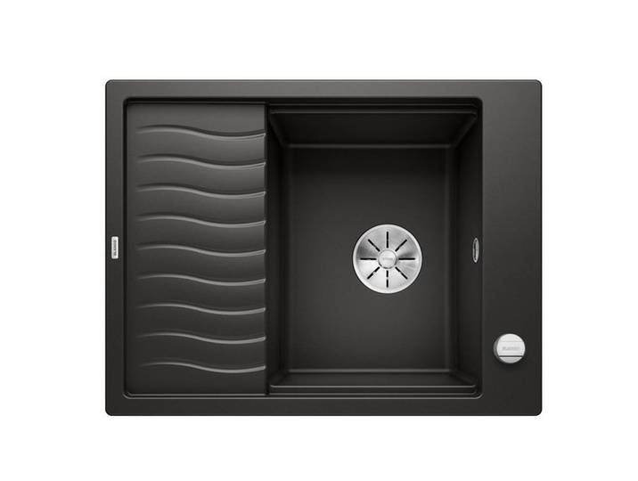 Blanco Spüle Elon, Schwarz, Stein, 65x19x50 cm, Küchen, Küchenausstattung, Küchenspülen, Granitspüle