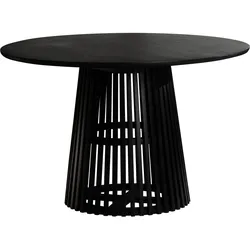 Esstisch ca. 120x120x77 cm Schwarz