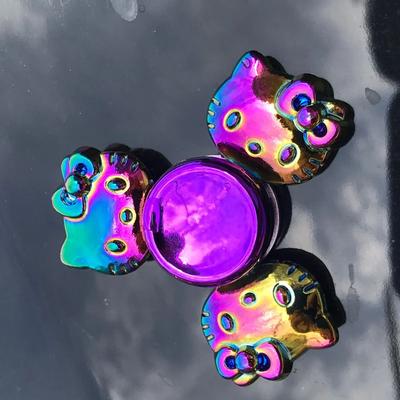 Uplifted Finds Rainbow Metal Fidget Spinner Colorful High Speed Hand Toy o