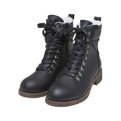 Stiefel BRANDIT "Brandit Brandit Women Winterboot", Damen, Gr. 38, schwarz, Kunstfaser, unifarben, Schuhe Stiefel