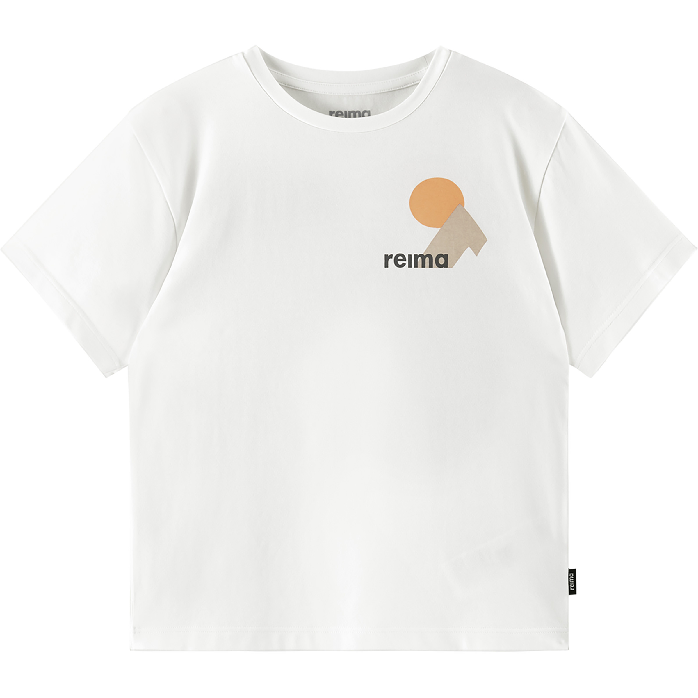 reima Ikioma Kinder T-Shirts weiss Größe 158 Lifestyle Kühlend