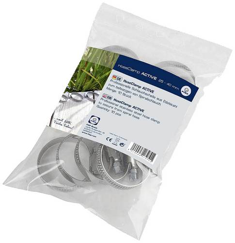 FIAP 2533 Clip Active Schelle 25-40 mm/10er Pack Schlauchschelle (Ø) 40mm 1St.