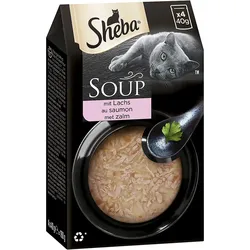 Sheba Multipack Soup mit Lachs 10x160 g
