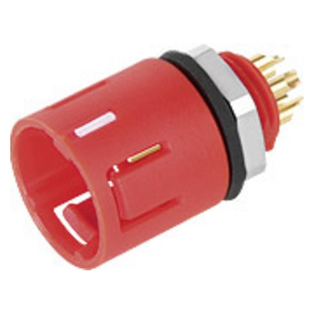 Schubiger Binder 99 9227 050 08 Subminiatur-Rundsteckverbinder Flanschstecker Gesamtpolzah (99 9227 050 08)