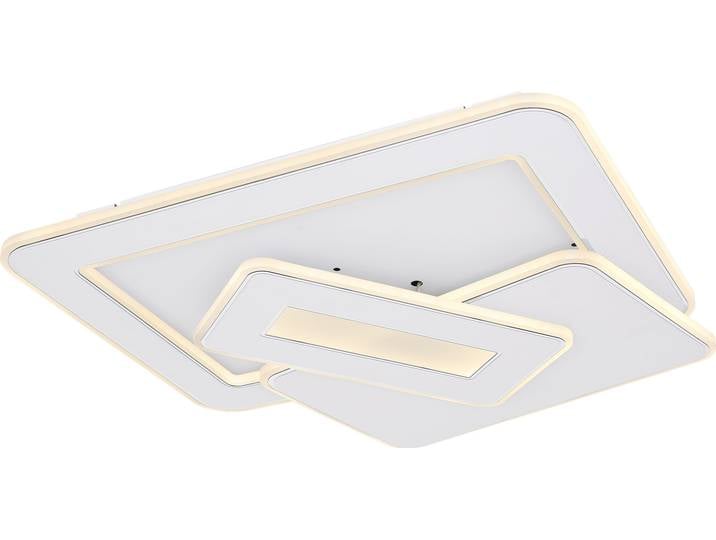 Globo Lighting Deckenleuchte Metall weiß, LED