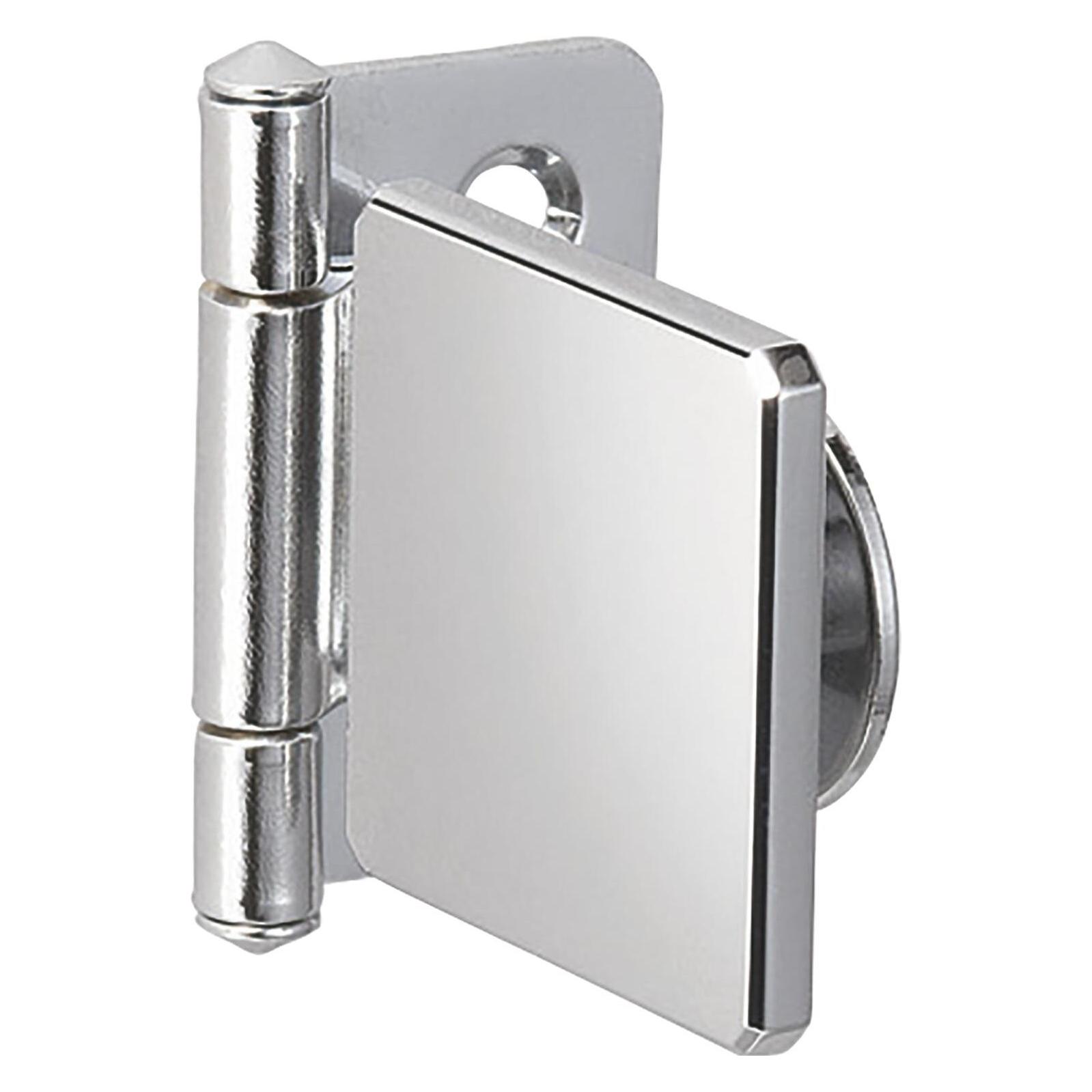 Lamp Post Inc. LAMPGlastürscharnier GH34-0CR-K, Glas 4-6 mm 36x38 mm, Stahl verchromt eckig (218128)