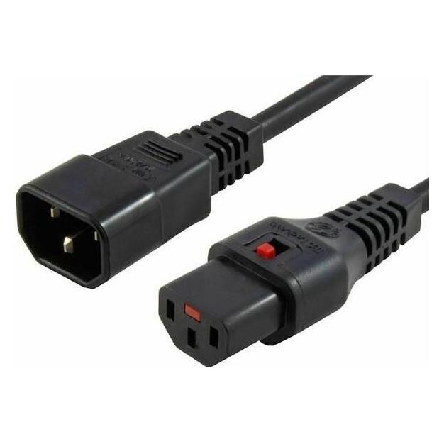 MicroConnect IEC LOCK C13 to C14 (0.50 m) (PC1002)