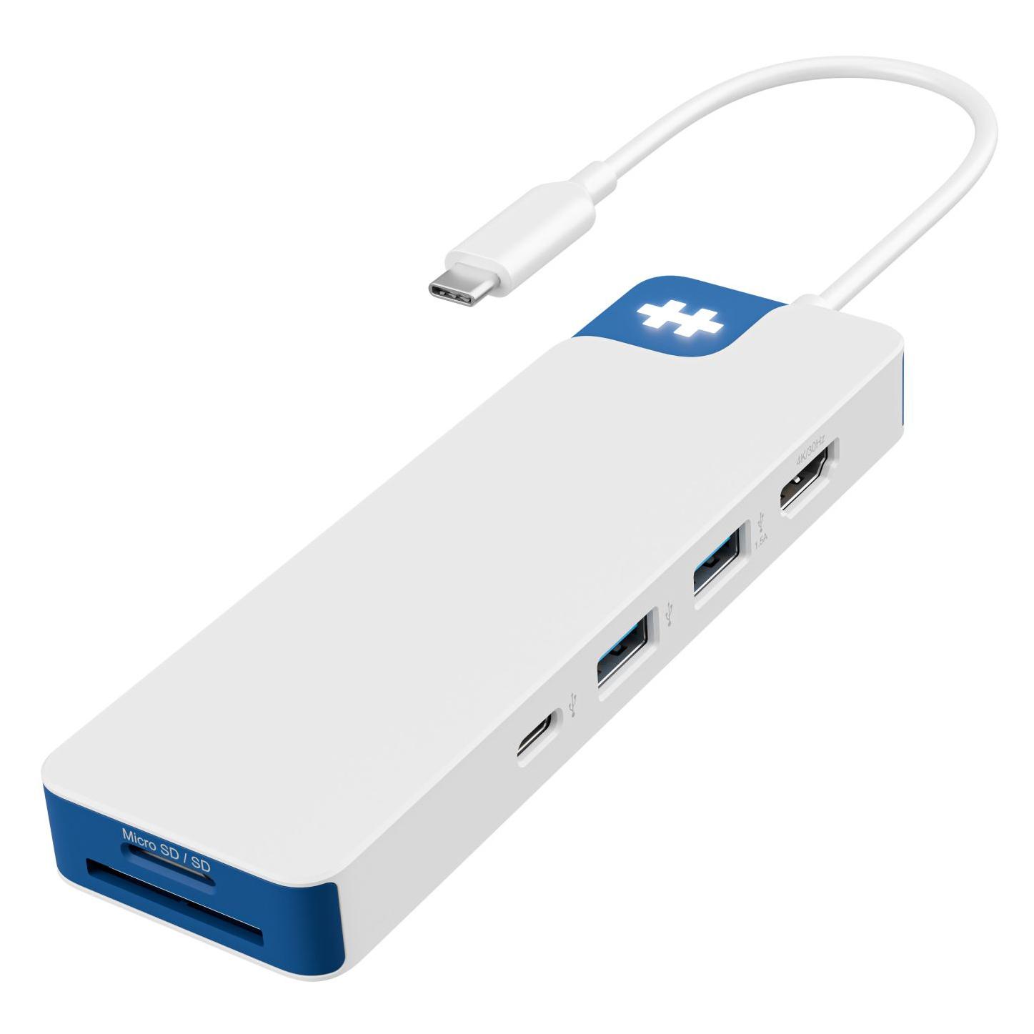 Hyper HyperDrive Flex 8 Port USB-C (USB-C, 8 Ports) (HD4102BUGL)