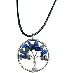 Tree of Life Pendant - Sodalite