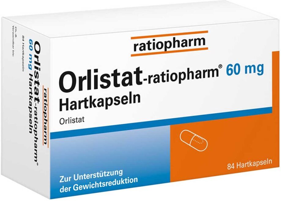 Orlistat-ratiopharm 60mg 84stk