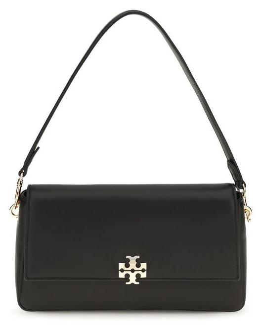 Tory Burch Schultertasche aus Kalbsleder in Schwarz