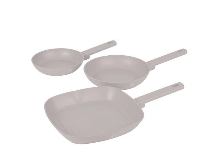 PFANNENSET 3--Teilig, Taupe